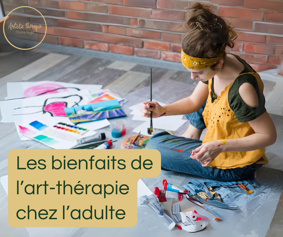 Les bienfaits de l’art-thérapie chez l’adulte